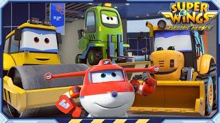 [SUPERWINGS8] Construction Crane Chaos | Superwings Electric Heroes | S8 EP38