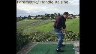 Parametric/parabolic acceleration and handle raising.