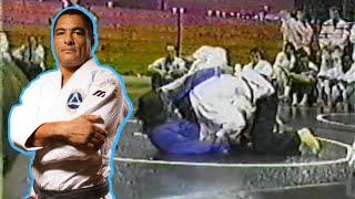 RARE Rickson Gracie Rolling With 50 People For 25 Minutes At A Seminar In Chicago 