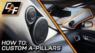 High-End Speakers in Custom A-Pillars! How to build