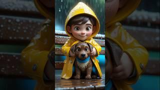A child rescuing a dog/Motivational short video #2025#