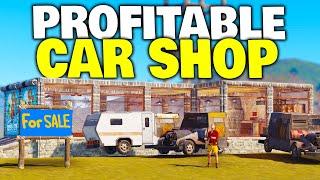 I Built a Car Shop Business on the Biggest Server as a Solo - Rust