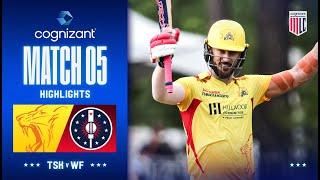 Cognizant Major League Cricket Game 5 Highlights | Texas Super Kings vs. Washington Freedom