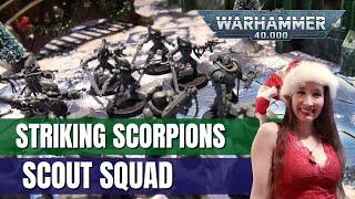 NEW Striking Scorpions & Space Marine Scouts Assembled!