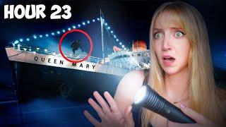 I SURVIVED 24 HOURS ON THE WORLDS MOST HAUNTED SHIP (The Queen Mary)