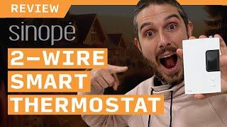 The Best Single-pole Smart Thermostat for Baseboard/Cadet Heater! Sinopé Review (Zigbee & Wi-Fi)