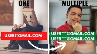 Instantly get Unlimited Email Addresses from one Gmail Account #gmail #google