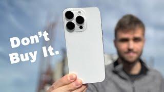 Watch THIS Before Buying iPhone 16 Pro!