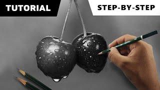 Hyper Realistic Cherries | Step-by-step Tutorial video