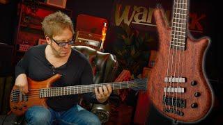 IT'S A BEAST OF A BASS!! Thumb Bolt On 5-String Bass | Warwick Masterbuilt Series