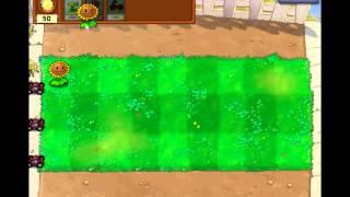 Plants vs. Zombies Levels 1-2 and 1-3