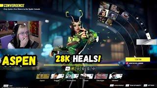 28k HEALS! ASPEN MANTIS GAMEPLAY - MARVEL RIVALS