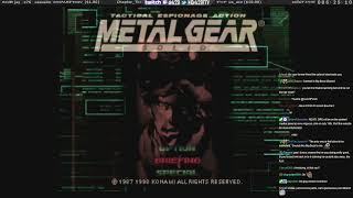 5 Day Metal Gear Marathon June 2023: Metal Gear Solid (Part 1)