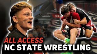 Inside A Division 1 Wrestling Practice With NC State