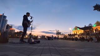 Прохожие стали петь.  Спонтанный Концерт на улице Немига. Минск 2024.05.19