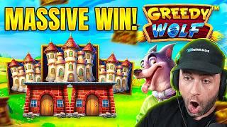 We got a MAX BET BONUS on GREEDY WOLF SLOT!! MASSIVE WIN!! (Bonus Buys)