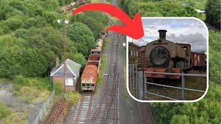 Exploring ABANDONED Train Graveyard In The Scottish Highlands