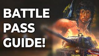 Rambo Battle Pass Guide! • World of Tanks