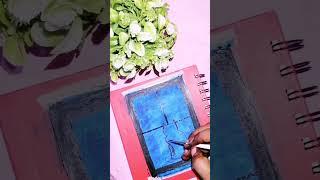 Easy and beautiful cat painting #shorts #art #painting #youtubepainting