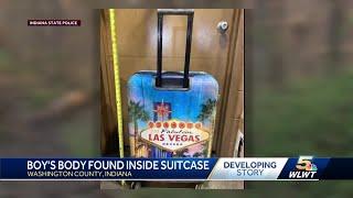 ISP: Boy found dead in southern Indiana woods was inside a suitcase