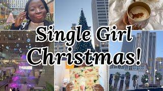 Day in the life of a SINGLE 33 Year Old Woman *Christmas Vlog*