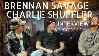 BRENNAN SAVAGE & CHARLIE SHUFFLER Talk Tour Life,  Lil Peep and Future Plans! PUFFCAST