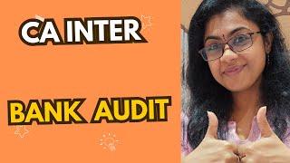 CA INTER | BANK AUDIT | ADVANCES (DETAILED COVERAGE)