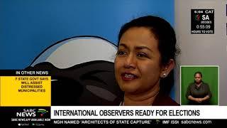 International observers ready for elections