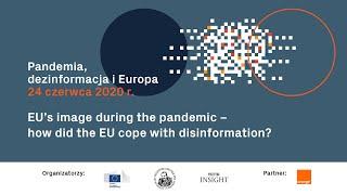 Pandemic, disinformation and Europe / EU's image during the pandemic, Sébastien Maillard