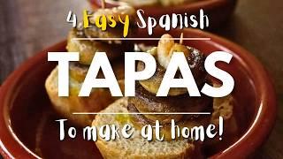 4 Easy Spanish Tapas Recipes - Quick, Easy & Affordable Tapas Recipes to Make at Home!