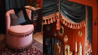 Pink Chairs and Pelmets // Yet More Decorating 