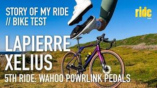 Story of my ride / Bike test: Lapierre Xelius, my 5th ride – now with Wahoo Powrlink pedals