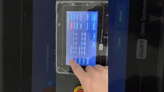 control panel system of fiber laser welding, cutting and cleaning head