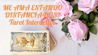 ME AMA ESTANDO DISTANCIADOS? LECTURA INFINITA(Tarot Interactivo)