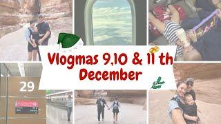 Vlogmas 2024 | Travel to and explore Jordan with us | 9th, 10th & 11th