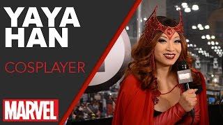 Cosplayer Yaya Han - Marvel LIVE! NYCC 2016