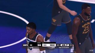 TIMBERWOLVES vs WARRIORS FULL GAME HIGHLIGHTS JANUARY 15, 2025 NBA FULL GAME HIGHLIGHTS TODAY 2K25