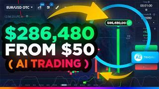 $50 TO $286,480 WITH AI TRADING BOT ON POCKET OPTION | POCKET OPTION BOT | BINARY OPTION STRATEGY