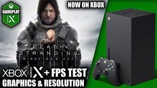 Death Stranding - Xbox Series X Gameplay + FPS Test