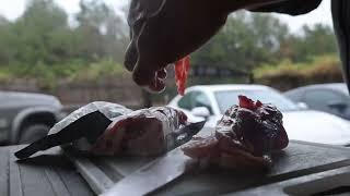 Grilling Burgers in the Rain ️ | Relaxing ASMR Cooking