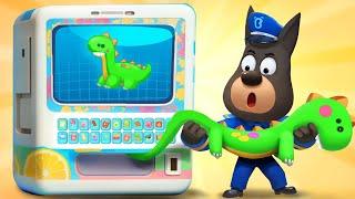 Sheriff and Vending Machine | Police Cartoon | Kids Cartoon | Sheriff Labrador | BabyBus