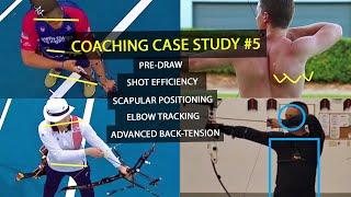 Archery Coaching Case Study #5 | Scapular positioning & elbow tracking for advanced back tension!