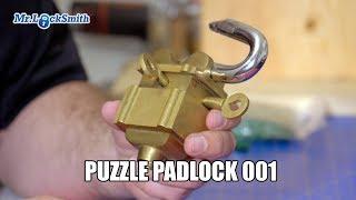 How to Open Puzzle Padlock 001 | Mr. Locksmith™ Video