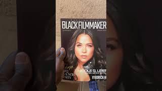 The publication is nice, you gots to get you an issue. #blackfilmmaker magazine #magazine #filmmaker