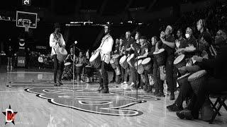 Backstage with D-Limitz at Long Island Nets Halftime Show #NBA #GLeague