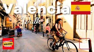 Valencia, Spain  4K-HDR Walking Tour | Summer City Tour
