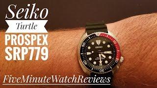 Seiko turtle diver Prospex SRP779 review