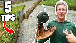 5 Tips to Edge a Lawn with a String Trimmer Like a Pro