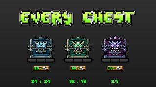 Opening EVERY CHEST In Geometry Dash