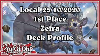 Yu-Gi-Oh! 25/10/2020 - 1st Place Zefra Deck Profile